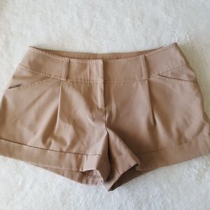 Love Culture Khaki dress shorts